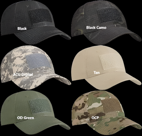 Tactical Patch Hats