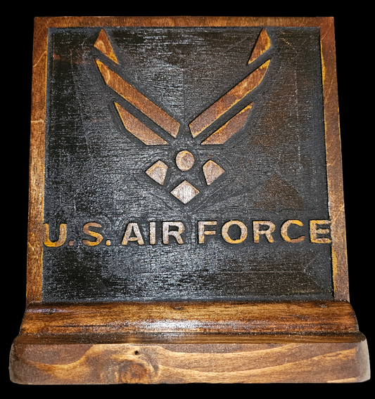 Air Force desktop plaque